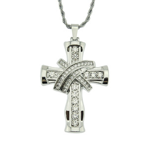 2026 New Trendy Simple Gold Silver Plated <b>Cross</b> Pendant Necklace Hiphop Personalization Alloy Men's Necklaces Wholesale Jewelry - Product Image 6