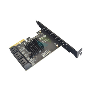 Bộ Chuyển Đổi <span class=keywords><strong>SATA</strong></span> <span class=keywords><strong>PCI</strong></span> <span class=keywords><strong>E</strong></span> 6 Cổng <span class=keywords><strong>SATA</strong></span> 3.0 Sang <span class=keywords><strong>PCI</strong></span> Express X4 Thẻ Mở Rộng SATA3.0 Bộ Điều Khiển PCIe <span class=keywords><strong>PCI</strong></span>-<span class=keywords><strong>e</strong></span> <span class=keywords><strong>SATA</strong></span> Cho Ổ Cứng ASMedia ASM1166 - Product Image 4