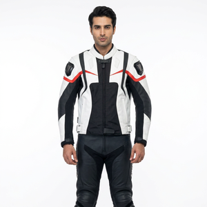 Breathable Windproof 100% Cotton <b>Canvas</b> Motorcycle Jacket Stand Collar Front Logo Vintage Hooded Racing Motocross OEM Service - Product Image 1