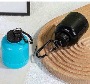 Hot Sale Shaker Bottle <b>Container</b> Funnel Gym Protein Powder Storage Keychain Pre Workout Key Chain Custom Logo - Product Image 4