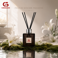 Diffuseur de parfum carré vide sans flamme pour voiture, flacon en verre 100/150/200ml, évaporation de parfum