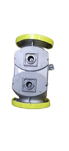 Vanne à gaz double grand diamètre Siemens VGD40.150 avec débit de 700 m³/h pour systèmes de sécurité de combustion industrielle - Product Image 2