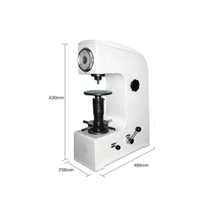 Durómetros de Rockwell digitales manuales certificados CE, probadores de dureza Rockwell HRC HRB HRA manuales económicos - Product Image 4