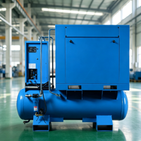 Compresseur d'air à vis 4-en-1 DUKAS avec système de contrôle intelligent, neuf, lubrifié et refroidi par air