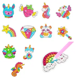 Hot Sale Diamond Painting Stickers Kits Painting Craft Kit For Children Diy Diamond Rhinestone Art