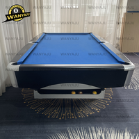Tables de billard les moins chères de l'usine, 9 pieds, table de billard américaine professionnelle à plateau en ardoise, parfaite pour les clubs, en stock