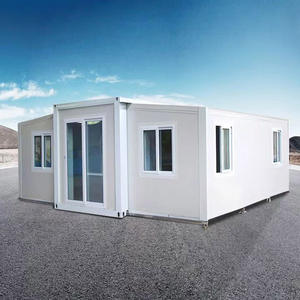 Casas prefabricadas de contenedores, casa de lujo moderna de 2 dormitorios y 40 pies, casa plegable extensible, casas de contenedores portátiles - Product Image 1