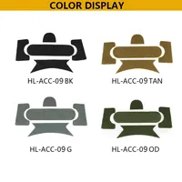 Autocollants pour casque FAST, patchs tactiques pour casque, fixation auto-agrippante, édition non poreuse FAST MH avec adhésif 3M pour modification