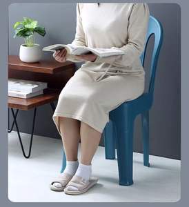 Rahat yüksek geri plastik kol sandalye - Product Image 3