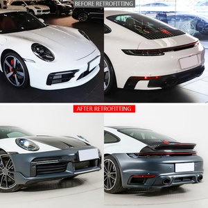 Nuevo Kit de Carrocería 992 2019-2024 para Modificación de Automóviles, Parachoques Delanteros/Traseros de Fibra de Carbono con Luces Antiniebla para 911 - Product Image 2