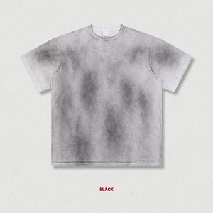 Unisex <span class=keywords><strong>quadri</strong></span> oversize T-Shirt girocollo a manica corta traspirante T-Shirt 100% cotone per gli uomini - Product Image 3