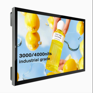 55inch Độ sáng cao Android thương mại Màn hình LCD Treo Gắn siêu mỏng cửa hàng cửa sổ LCD quảng cáo kỹ thuật số Poster - Product Image 3