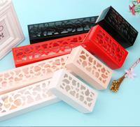 Emballage doré pour cookies de mariage, emballage en carton personnalisé pour gâteaux et bonbons, carton de luxe fait à la main, boîte cadeau pour chocolat, Logo, 100 pièces