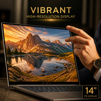 OEM Groothandel 14 Inch IPS Laptop Intel Core i5-1035G1 16GB RAM 512GB SSD Windows 11 Metalen Behuizing Zakelijke Computer Laptop PC