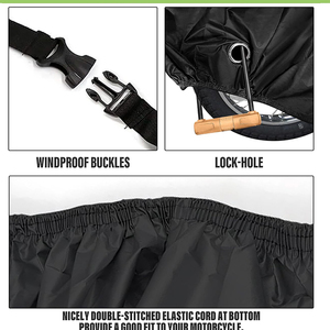 Copertura Antipioggia Pieghevole per Biciclette e Motociclette FK, Personalizzata, 100% Poliestere Oxford, Protezione UV 420D - Product Image 6