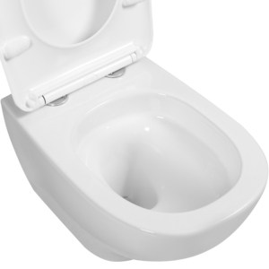 Nouveauté Articles sanitaires Toilette suspendue bon marché Toilette de salle de bains Toilette Tornado P Piège à cuvette suspendue au mur pour hôtel - Product Image 5