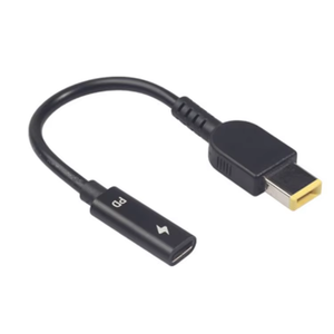 Hot PD chargeur <span class=keywords><strong>d</strong></span>'<span class=keywords><strong>alimentation</strong></span> connecteur câble USB 3.1 adaptateur Type c femelle à carré 20V DC mâle 16cm 3A 65W pour ordinateur portable <span class=keywords><strong>Lenovo</strong></span> <span class=keywords><strong>Thinkpad</strong></span> - Product Image 6