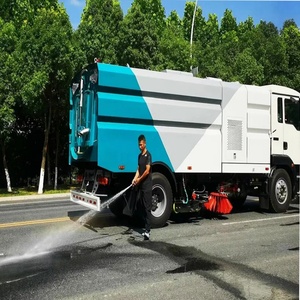 รถกวาดถนนดูดฝุ่นแบบกำหนดเอง DONGFENG 4x2 4x4 - รถฉีดน้ำทำความสะอาด - Product Image 4