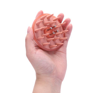 Lo más nuevo, aplicador de botella de aceite para el cabello, dispensador de suero, masajeador de silicona para el cuero cabelludo, cepillo depurador de champú, masajeador de cabeza - Product Image 4