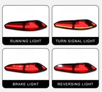 Ensemble de feux arrière LED pour Toyota Corolla Cross Frontlander Raize 2022-2023, mise à niveau DRL séquentielle, Plug and Play