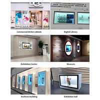 Pantalla Táctil Transparente con Holograma LCD para Android/Windows, Exhibición para Interiores, OEM con 1 Año de Garantía