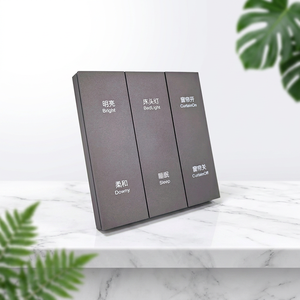 เซ็นเซอร์สัมผัส 6‑Gang Mesh Smart Wall Switch แผงควบคุมด้วยเสียง 220V 10A 800W สวิตช์อัตโนมัติอัจฉริยะในครัวเรือน - Product Image 3