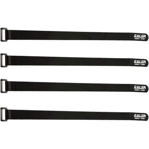 Sangles de hockey EALER noires réglables, durables, en nylon et caoutchouc haute résistance, ajustement universel, accessoires de hockey sur glace - Product Image 3