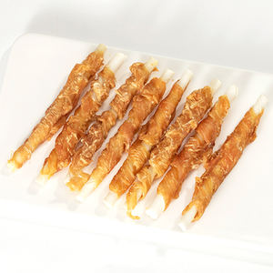 Biologische Kip-Omwikkelde Ongerepte Sticks Factory Outlet Aanpasbare Huisdiertraktaties Voedsel Veilig En Oem Ondersteund - Product Image 1