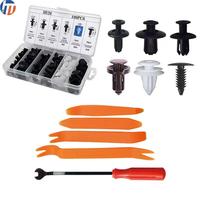 HM001 415 pièces Nouveau Kit de clips de fixation automobiles en plastique et nylon de haute qualité, assortiment de clips de voiture