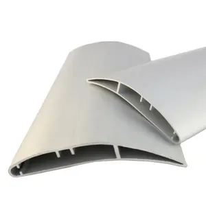 Profilé extrudeuse d'aile ovale en aluminium pour véhicule aérien UAV non man, 6061, 6063, usine chinoise