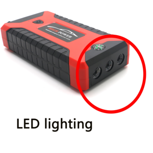 Arrancador de Coches Multifunción de 20,000mAh - Arranque de Motor Diésel/Gasolina de Doble Modo, Carga Digital, Iluminación Exterior SJ-D11 - Product Image 4