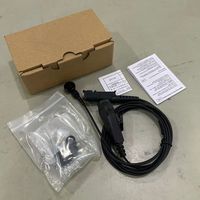 GAODAPTT PMLN5727A Headset In-Ear Earpiece Hybrid Driver Mic Motorola Antarmuka 1-Pin DP2400E DP2600E DEP550E DEP570E Hitam