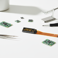 Module d'affichage OLED Maijing Electronics 0,91 pouce, montage traversant, 128x32, 15 broches, SSD1306, SPI 4 fils, E-Paper