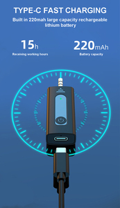 K35 3.5mm Jack Audio registrazione <span class=keywords><strong>Video</strong></span> Mini senza fili Lavalier microfono per altoparlante fotocamera digitale - Product Image 5