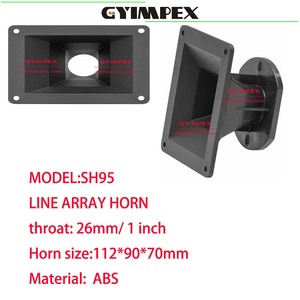 Difusor de sonido de 1 pulgada 112*90*70mm, guía de onda para tweeter, caja de altavoz con bocina para driver de HF - Product Image 2