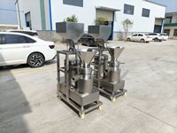 Hoge kwaliteit amandel pinda sesam chili peper colloïdmolen emulgerende machine colloïdmolen