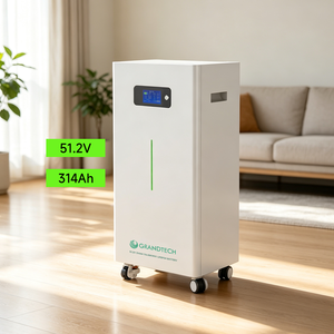 แบตเตอรี่ LiFePO4 ขนาด 5kWh 10kWh 16kWh 20kWh 30kWh 48V 51.2V พร้อมระบบ BMS สำหรับระบบกักเก็บพลังงานแสงอาทิตย์ภายในบ้านแบบ Deep Cycle - Product Image 2