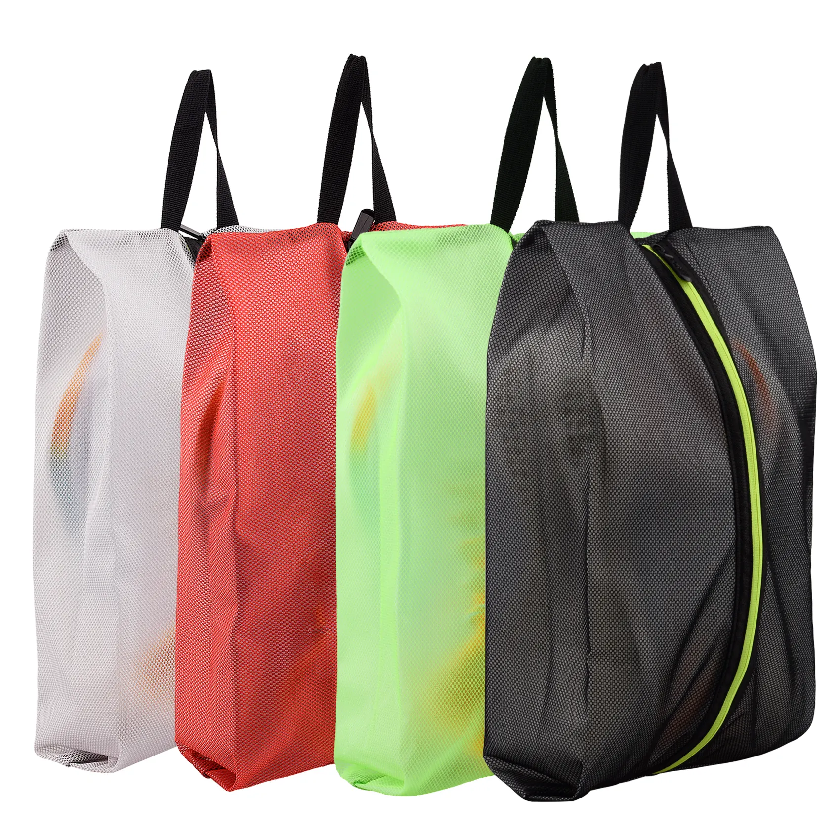 Bolsa impermeable multiusos de viaje para zapatos de golf, bolsa de almacenamiento de zapatos de TPU a prueba de polvo