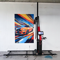 MK01 Nouveau robot d'impression murale automatique à encre UV avec tête d'impression DX7 Servo Control intelligent pour studio d'art Murs d'affichage immobilier