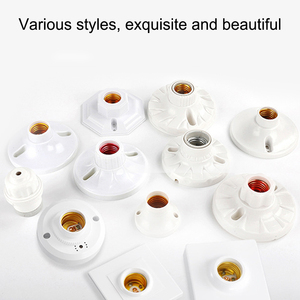 Chân Đế Đèn Điện E27 Phụ Kiện Đứng Các Loại Kim Loại Brass Đui Đèn Giữ Bóng Đèn - Product Image 2