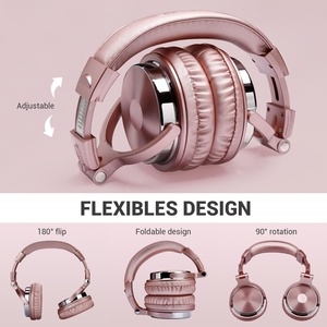 Auriculares Inalámbricos Oneodio Fusion A70, Batería de 650 mAh, Diseño Estéreo para DJ, Interfaz Tipo C V5.2, Monitores para Teléfono - Product Image 4