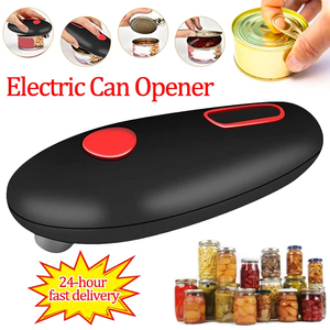 Ouvre-boîte électrique portable, ouvre-bouteille automatique, ouvre-bocal manuel, mini ouvre-bocal à une touche, outils de sécurité pour la cuisine, pour la maison - Product Image 2