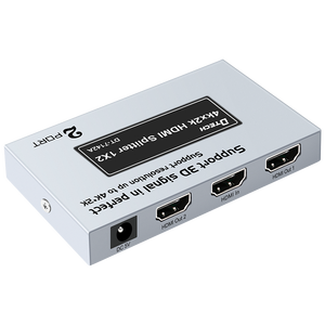 DTECH HD Hiển Thị 1080 P 4K 1 Đầu Vào 2 Đầu Ra <span class=keywords><strong>1X2</strong></span> <span class=keywords><strong>HDMI</strong></span> <span class=keywords><strong>SPLITTER</strong></span> - Product Image 1