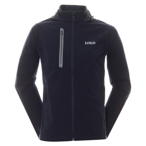 Veste coupe-vent de golf légère et performante pour hommes, décontractée, sportive, grandes tailles, logo OEM, sublimation, col montant, service OEM - Product Image 2