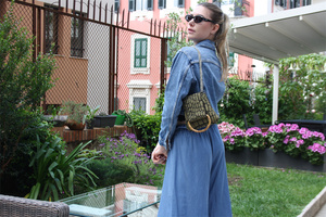 Affidabile borsa in pelle personalizzata di marca italiana classica stile Rock Mini borsa da donna per tutte le stagioni - Product Image 3