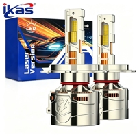 Faros Delanteros LED IKAS de Fábrica, 200W 66000LM, Bombilla para Auto H4 H7 9006 9005, Accesorios para Auto Canbus, 12v 24V, Faros LED para Autos