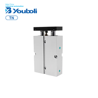 Cilindro de doble eje serie YBL TN/TDA, cilindro de aire neumático guiado de aleación de aluminio, piezas neumáticas de doble efecto