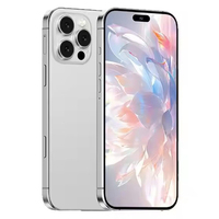 Nuevo Teléfono Inteligente 2025 Versión Global 16 Pro Max LTE 4G 5G Doble SIM 8GB+512GB Cámara de 48MP Pantalla OLED Android 13