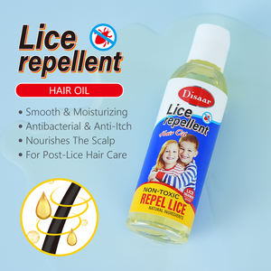 Aceite para el cabello repelente de piojos Disaar con aceite de coco de menta aceite de almendras dulces hidratante suave nutre el aceite para el cabello del cuero cabelludo - Product Image 3