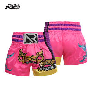 กางเกงมวยไทยคุณภาพสูง คิกบ็อกซิ่ง ไทยบ็อกซิ่ง พรีเมียม สีดำ สำหรับเด็กและผู้ใหญ่ - Product Image 5